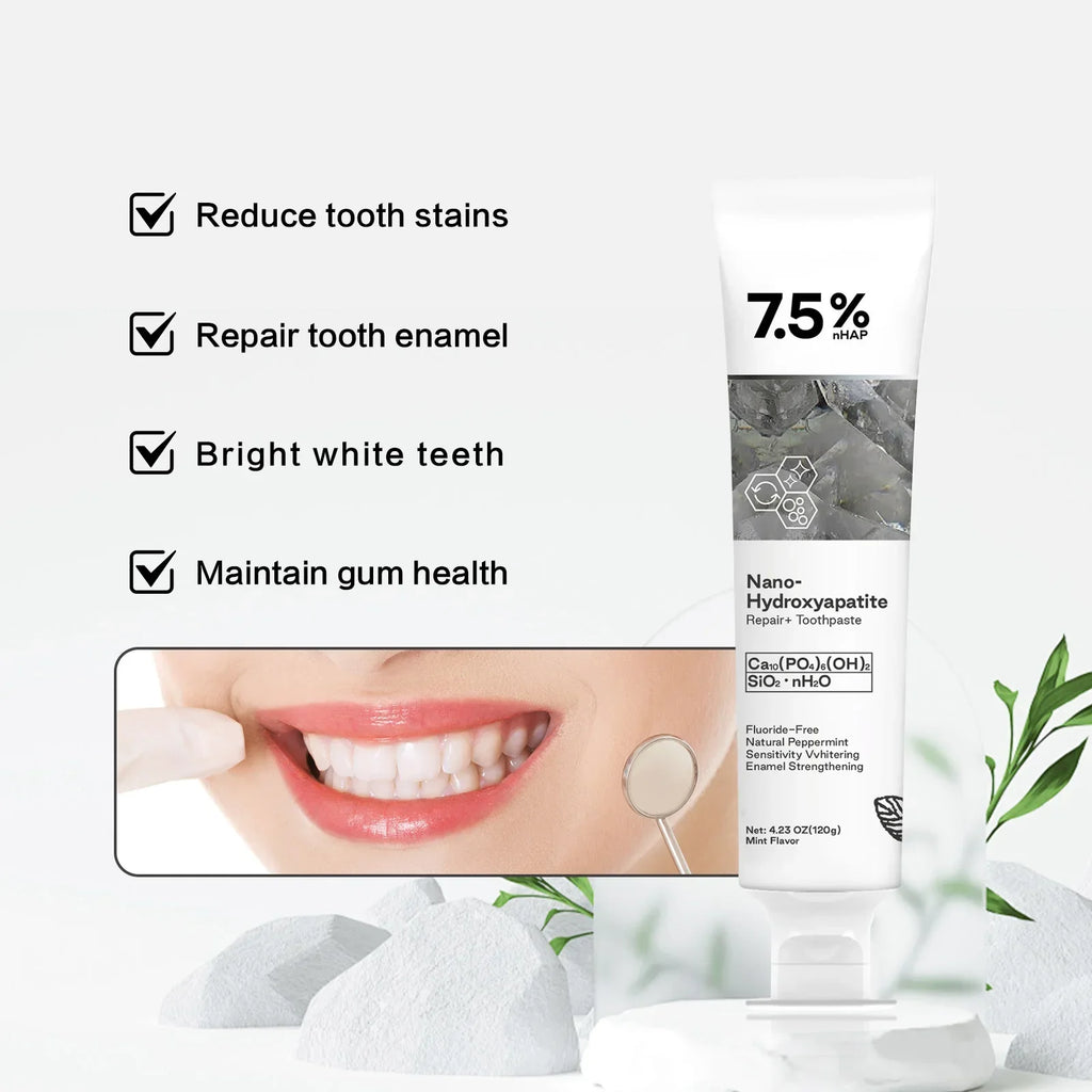 Hydroxyapatite Enamel Repair Toothpaste – Whitening & Fresh Breath