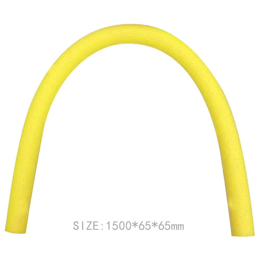 Flexible EPE Swimming Pool Noodle, Water Float Buoyancy Stick for Adults Kids, Summer Swim Learning Aid Tool Oasis Select Yellow Hollow