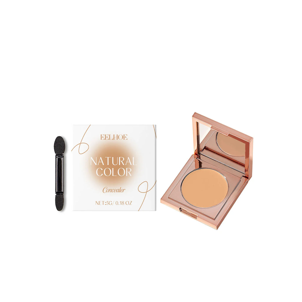 Concealer Lightweight Natural Coverage Of Skin Blemishes Spot Acne Print Cover Dark Circles Long-Lasting Non-Removing Makeup Oasis Select Natural Color