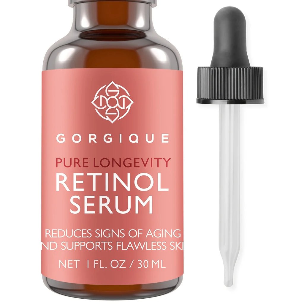 GORGIQUE Retinol Face Serum – Witch Hazel, Ginseng & Myrtle Oil
