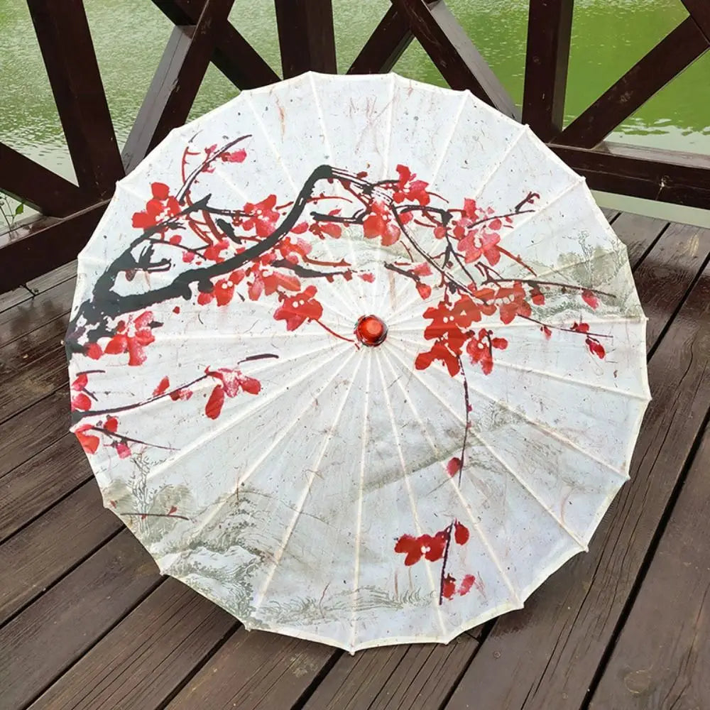 Handmade Chinese Silk Parasol | Decorative Dance Umbrella Decorative Parasol Oasis Select