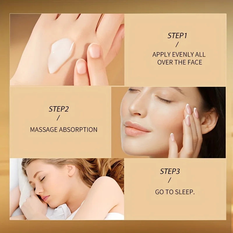 Mercilen Collagen Polypeptide Anti-Aging Sleeping Face Mask 20pc Sleeping Face Mask Oasis Select