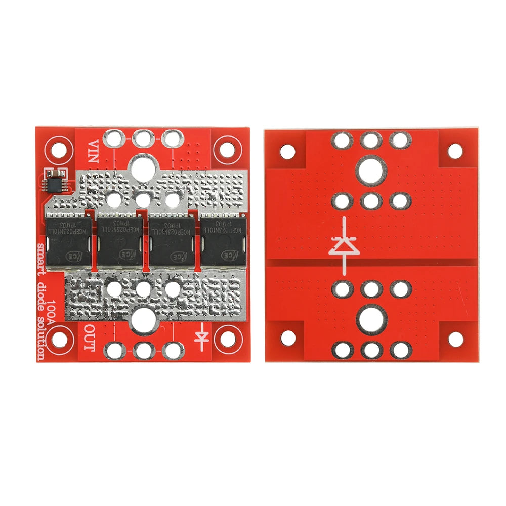 100A High Current Ideal Diode Module Solar Controller Anti-reverse Charging Anti-Reverse Current Protection Oasis Select No Terminal 1