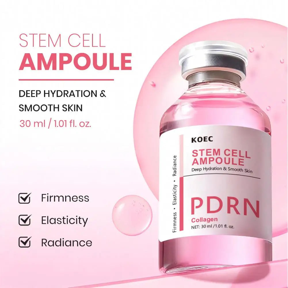 KOEC Deep-Sea Collagen Silk Peptide Facial Ampoule Essence & Polypeptide Collagen Moisturizing Face Cream Skincare Set Oasis Select