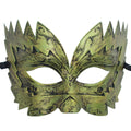 Men Gold Roman Soldier Mask Vintage Masquerade Mask Venetian Mardi Gras Phantom Opera Eyemask Rave Accessory Oasis Select Green