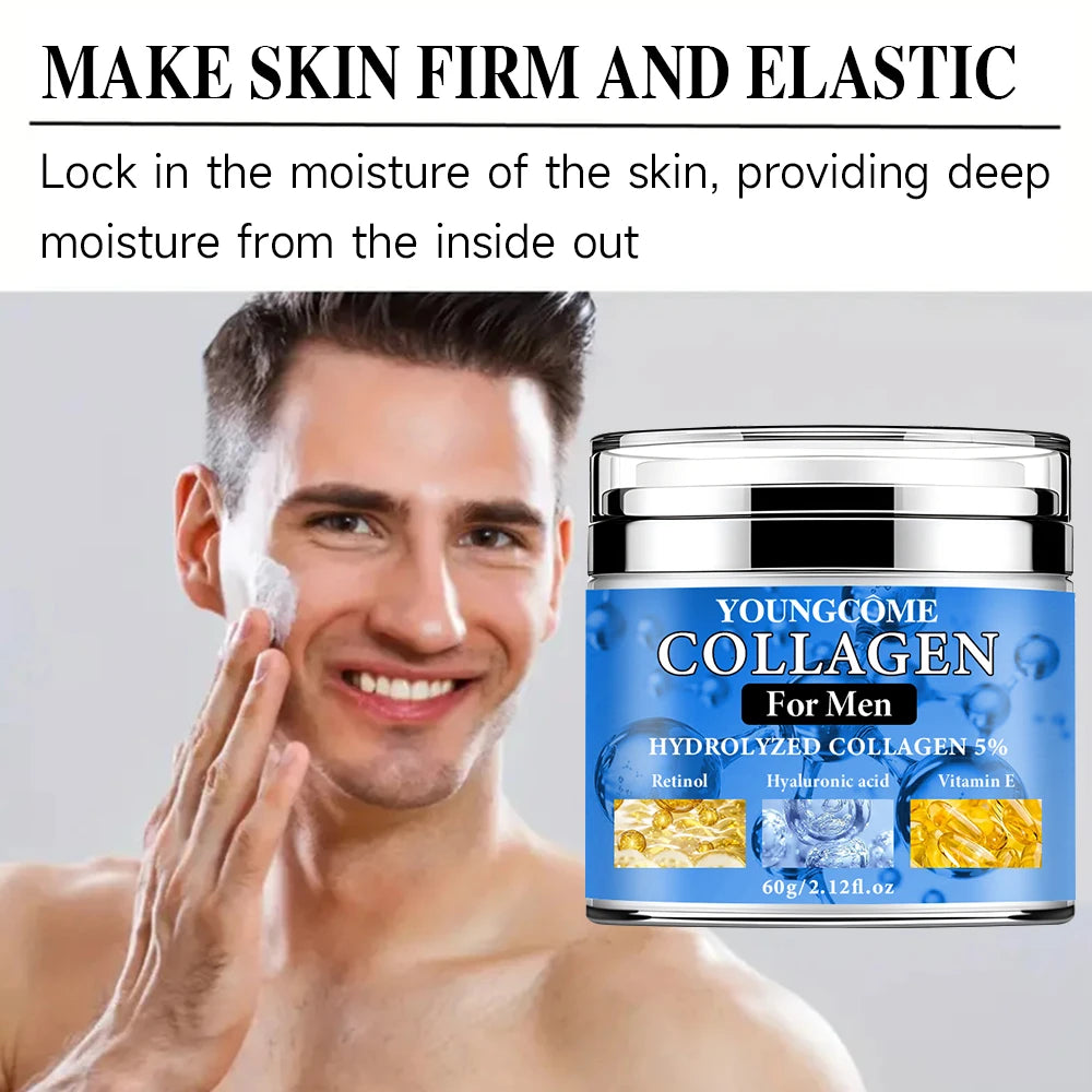 YOUNGCOME Men's Retinol Face & Neck Firming Cream | Daily Moisturizer Men's Face Cream Oasis Select
