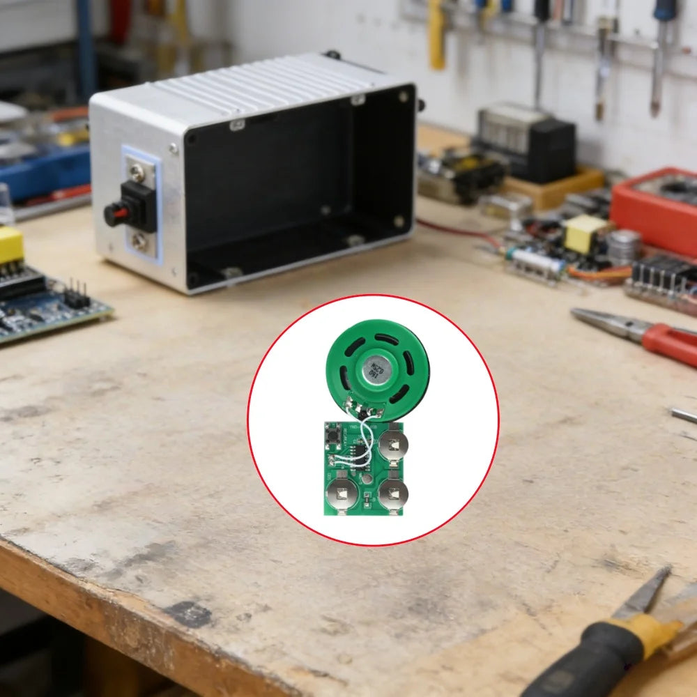 60 Second Recording Playback Board Music Module Greeting Card Refrigerator Sticker DIY With Battery Button Playback Voice Module Oasis Select