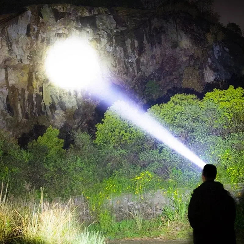 LED Magnetic Headlamp XPE+COB | 1200mAh Rechargeable Flashlight