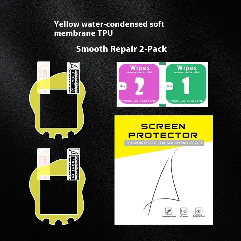 1 Set Anti-Scratch PET/TPU Game Console Film Anti Fingerprint HD Screen Guard Protector For Tamagotchi Uni Band Pet Accessories Oasis Select A6
