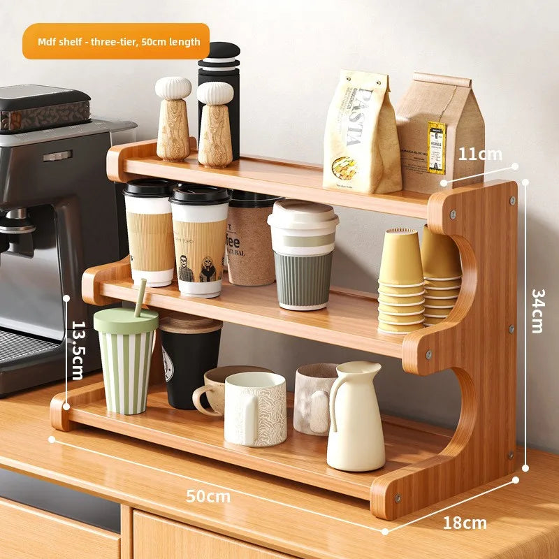 Trapezoidal shelf green plant bay window balcony flower stand drain multi-layer storage rack stepped cup holder desktop display Oasis Select Three layers 50cm 1