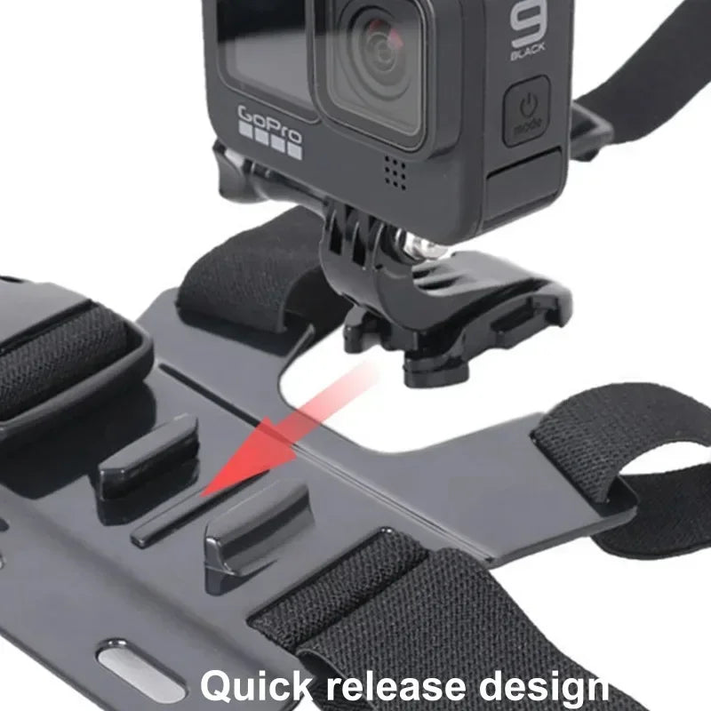 5 in 1 Mobile Phone Chest Strap Mounting Holder First Angle Video Record life Phone Bracket Fixed Live Broadcast Accessories Oasis Select