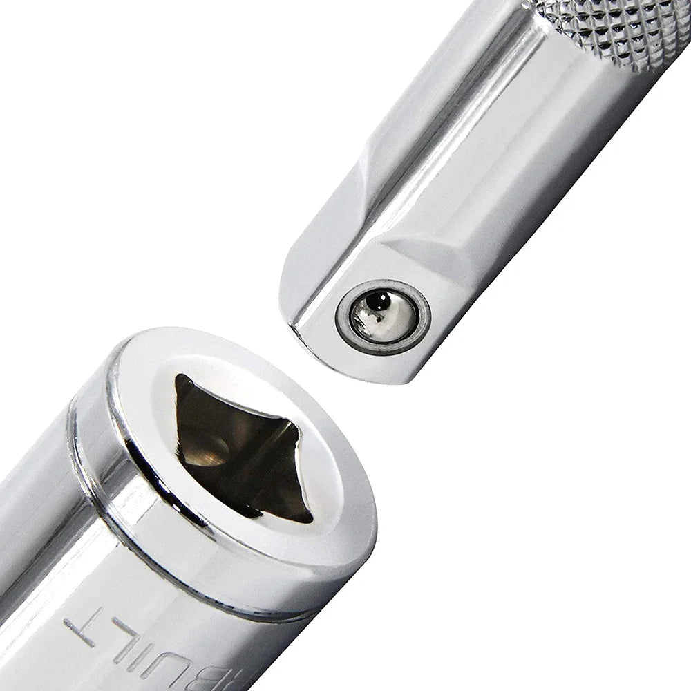 11pcs Metric Long Chrome Socket Set 1/4-Inch Drive 6-Point Deep Socket From 4 Mm To 14 Mm Professional Grade Oasis Select
