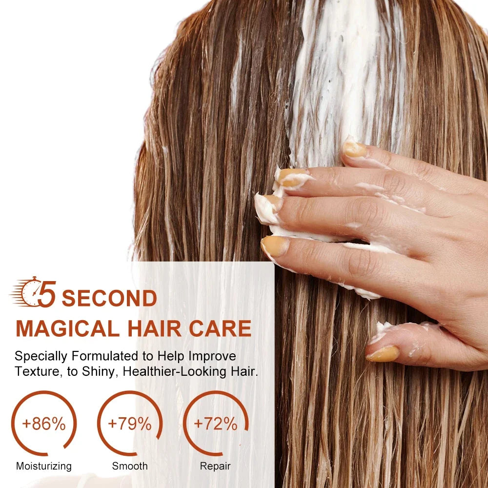 PURC 5-Second Keratin Hair Mask – Frizz Repair & Argan Oil Keratin Hair Mask Oasis Select