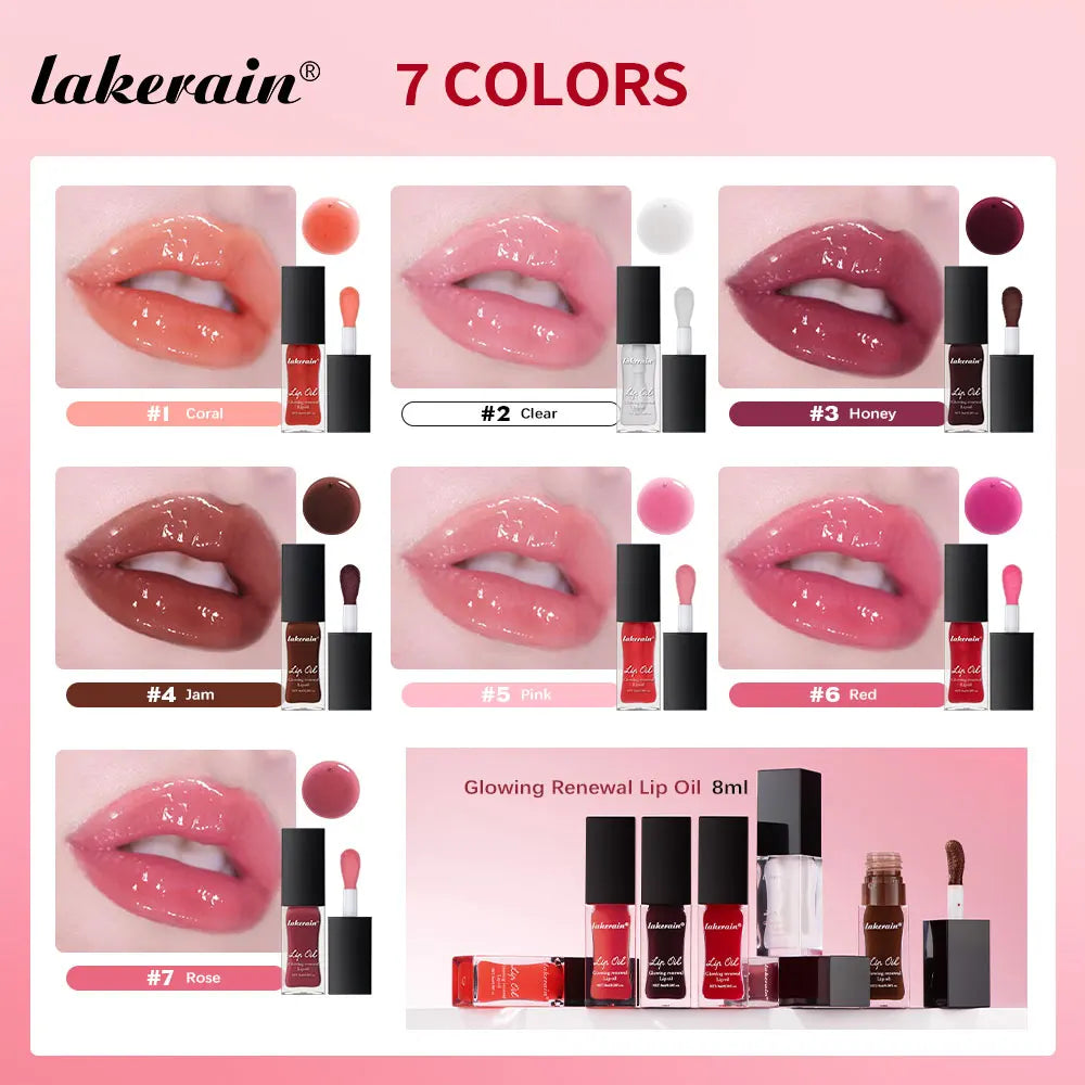 Glowing Lip Oil Moisturizing Gloss Care Of The Lips Benetitnt For Lips Plumping Nourishing Jelly Liquid Pink Plumping Gloss Oil Oasis Select
