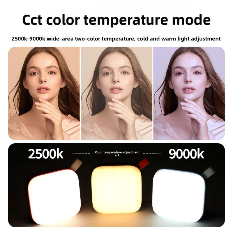 SHINEKNOT Mini LED Selfie Fill Light | Rechargeable Pocket Lamp