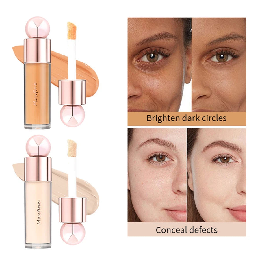 MAXFINE Liquid Concealer – Pore Blurring, Oil Control, Long Lasting Liquid Concealer Oasis Select
