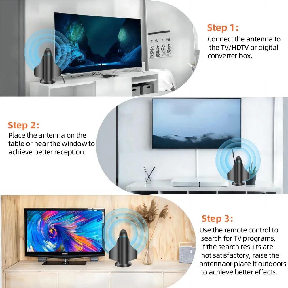 The newly launched, best-selling indoor HD digital TV antenna for 2025 – a model suitable for cross-border use, HDTV antenna wit Oasis Select