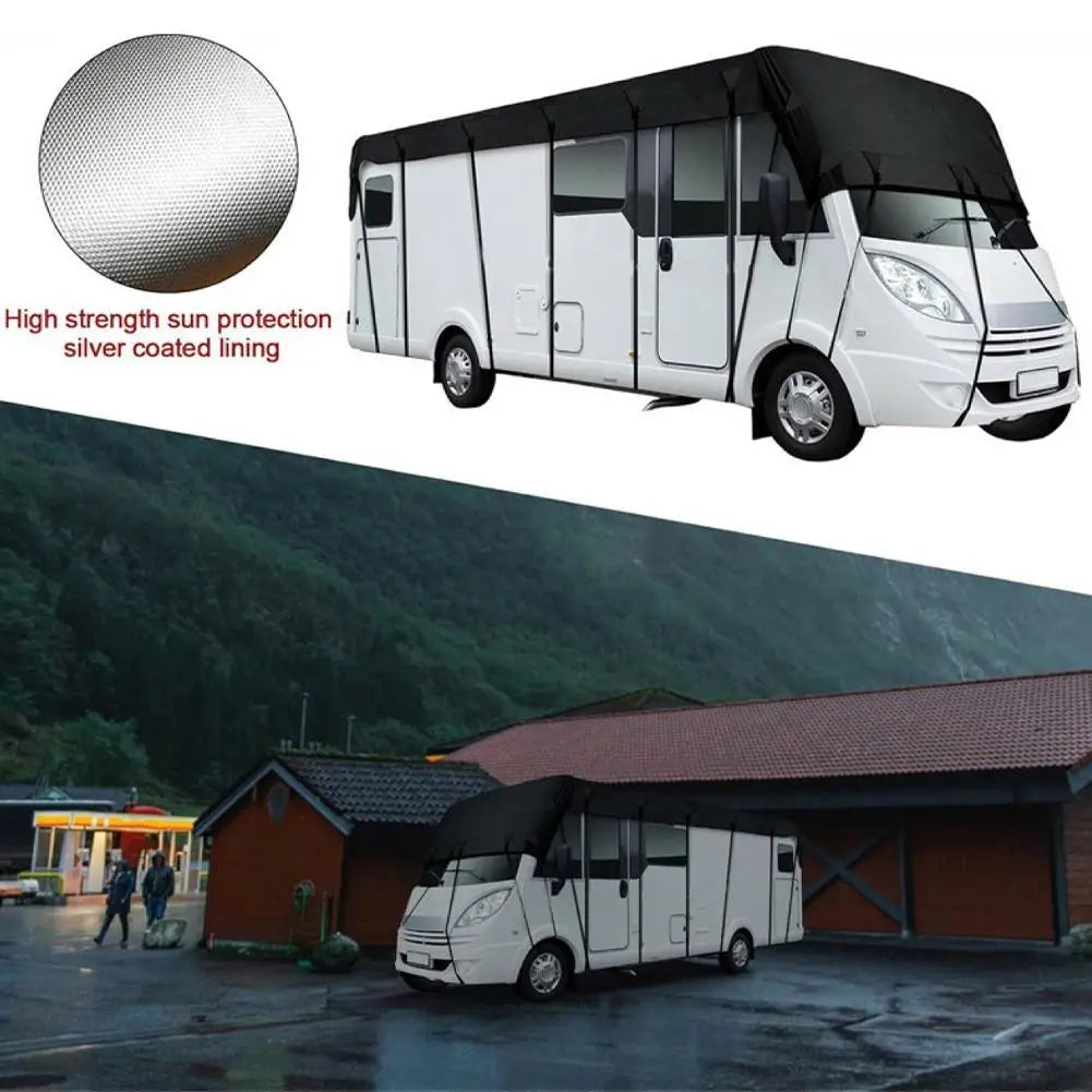 RV Roof Cover 210D Oxford Waterproof UV & Tear Resistant