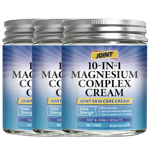 10-in-1 Magnesium Complex Cream with Collagen & Retinol Body Moisturizer Cream Oasis Select Lavender 100g