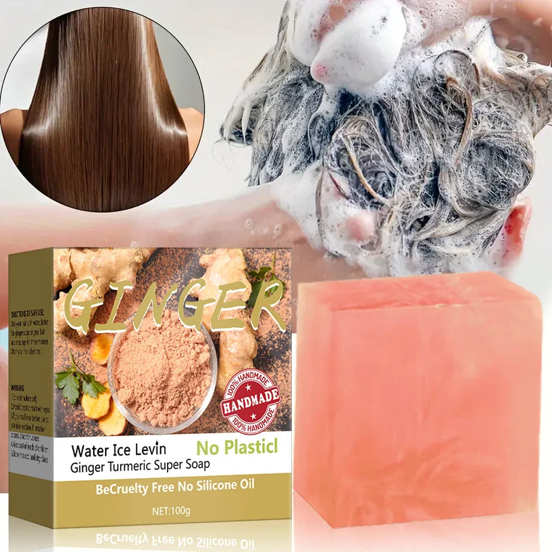 Turmeric Super Soap Shampoo Cold Process Soap Shampoo Shampoo Bar Pure Plant Shampoo Shampoo Hair Treatment Oasis Select