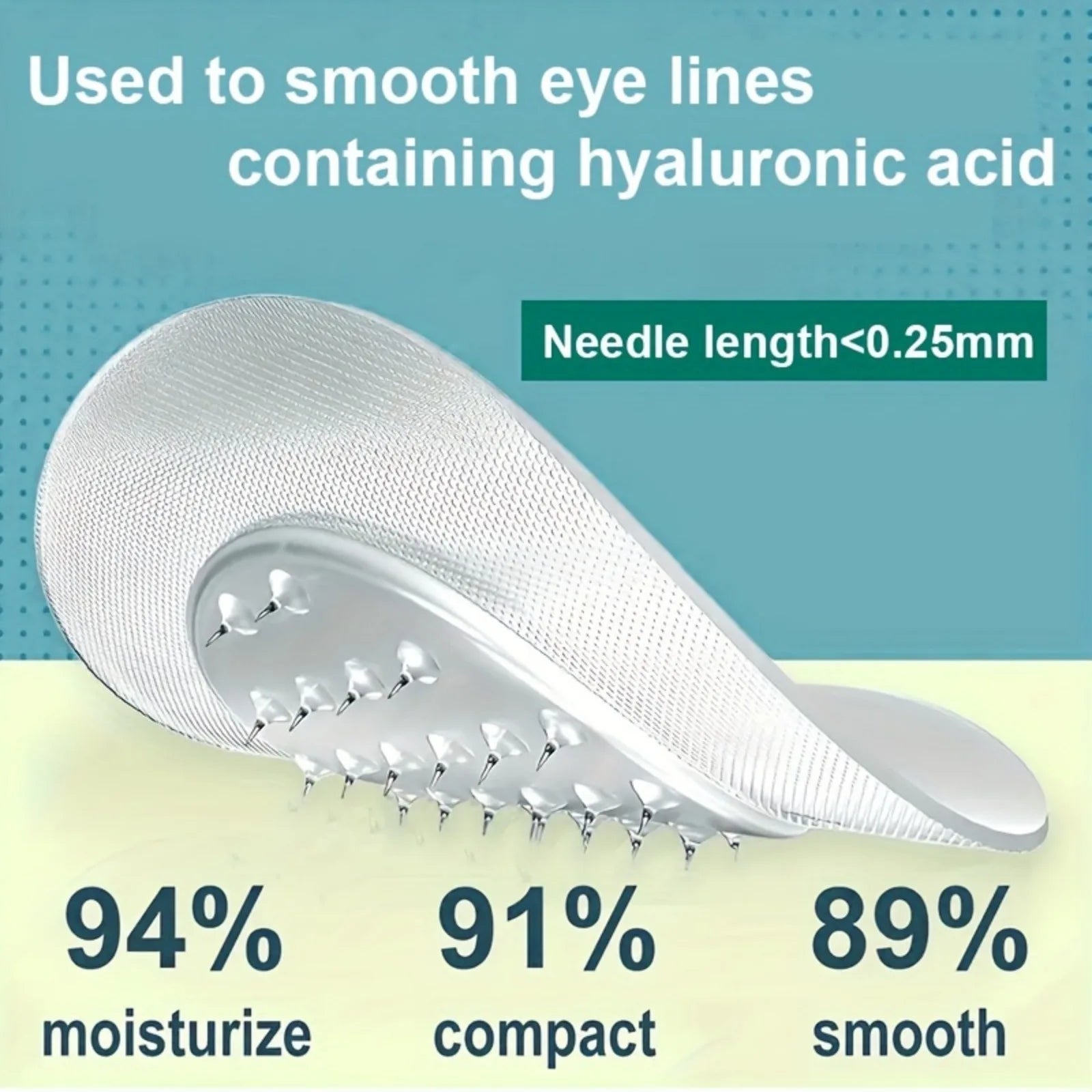 2-Pack Hyaluronic Acid Eye Mask – Hydrating, All Skin Types Hydrating Eye Mask Oasis Select