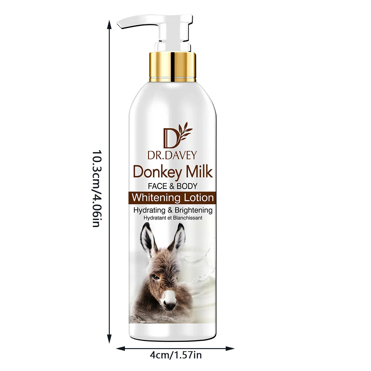 DR.DAVEY Donkey Milk Body Lotion 300ml – Family Moisturizer