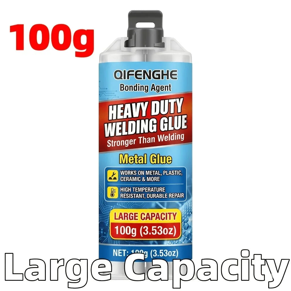 100g Heavy-Duty Welding Glue | High Temp Metal Repair Adhesive Repair Adhesive Gel Oasis Select 100g