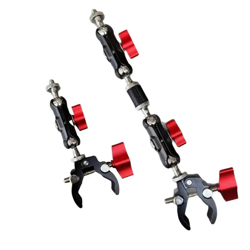 1 Set Photography Accessories Camera Metal Super Clamp With Double Ball Head Magic Arm For Monitor Light Mic Phone Mount Oasis Select