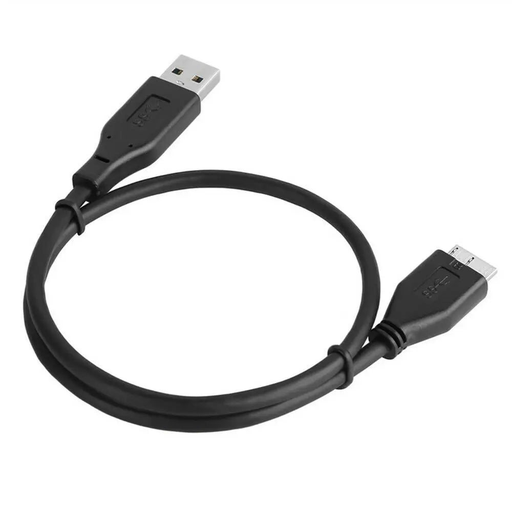 Converter Data Transfer Adapter Cord USB A to Micro B HDD Data Wire Data Sync Cable Cord Micro B USB 3.0 Cable Hard Drive Cable Oasis Select