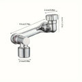 360° Rotating Faucet Extender - Multi-Functional, Foldable & Portable Spray Head for Bathroom & Kitchen Sinks Filtro De Agua Oasis Select 1pc