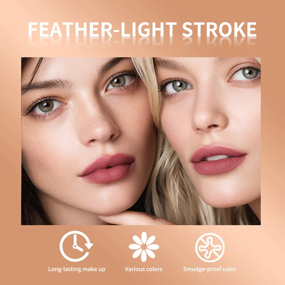 8 Colors Lip Lingerie Lip Liner Stain Long Lasting Waterproof Lip Liner Stain Transfer Proof Smudge Resistant Color Cosmetics Oasis Select