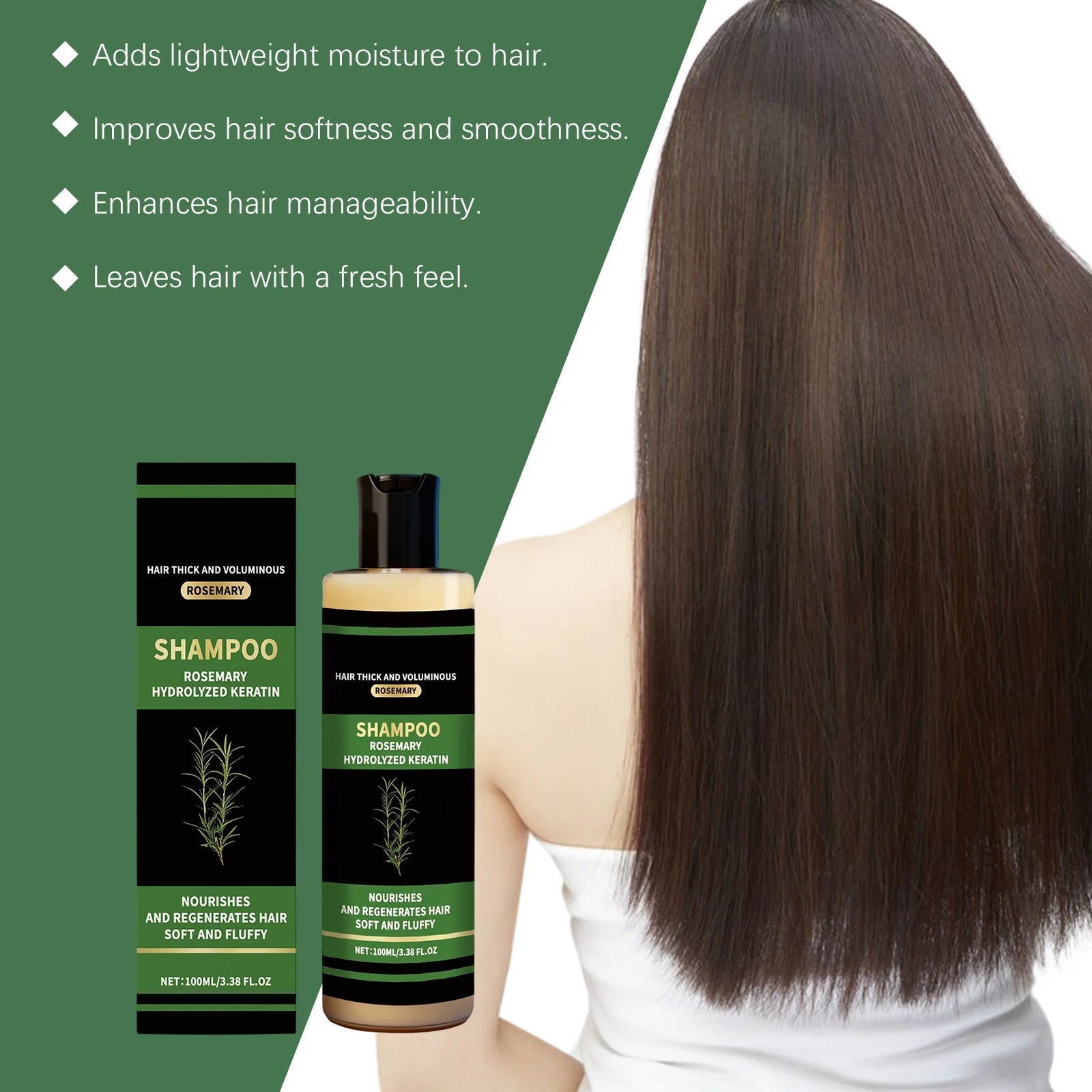 Hydrolyzed Keratin Strengthening Shampoo Deep Moisturizing Scalp Care Volumizing Softening Smoothing Treatment Scalp Treatment Oasis Select
