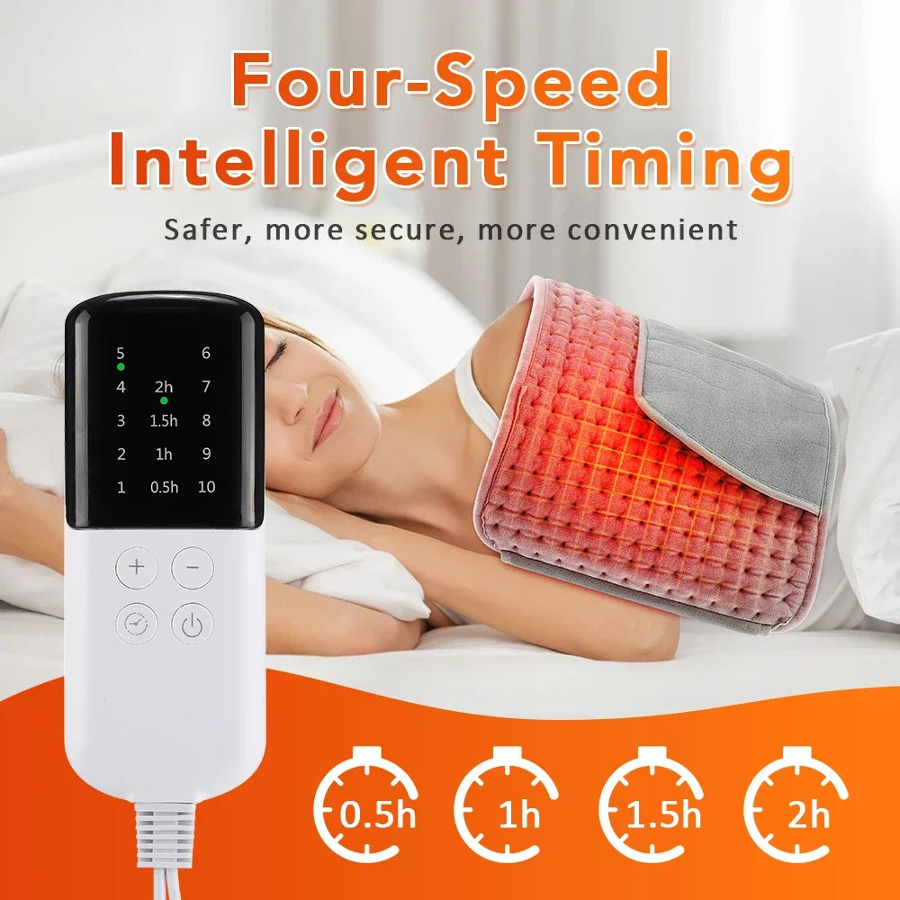 Electric Heating Waist Belt | 10-Level Heat & Auto Timer