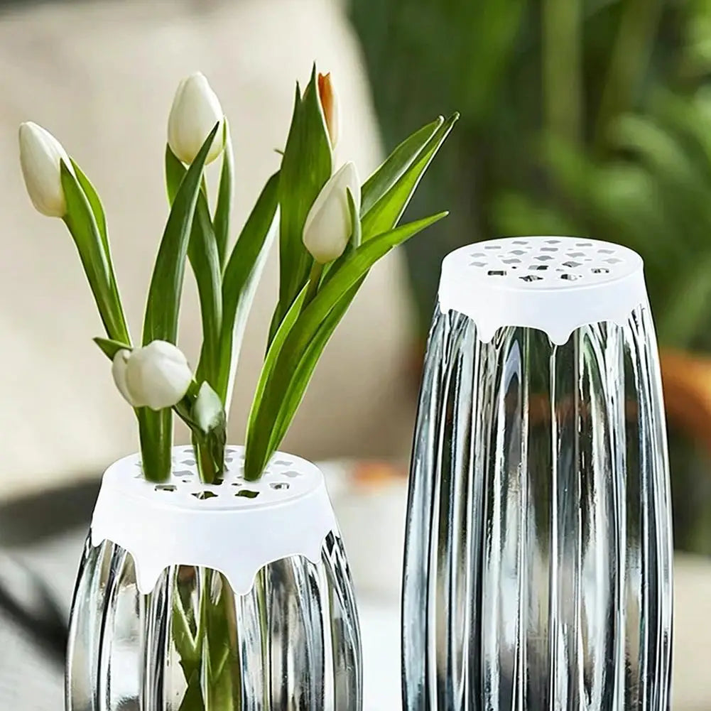 Silicone Flower Arrangement Grid – Ikebana Stem Holder