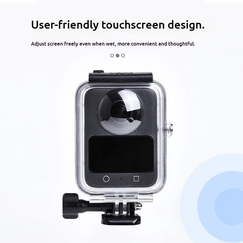 45m Waterproof Dive Case for DJI Osmo 360 | Protective Housing