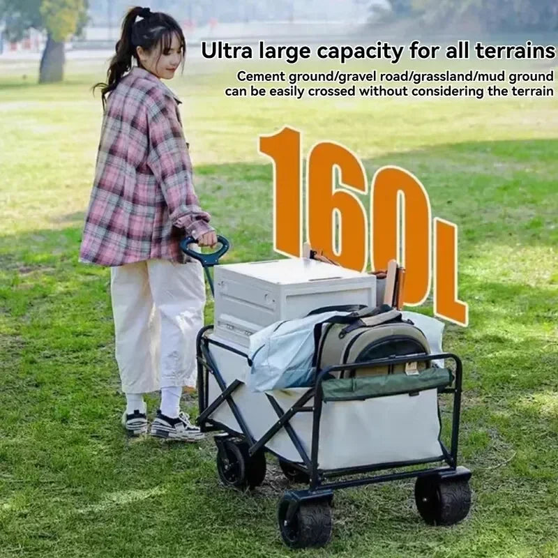 Camping Carts, Foldable Outdoor Storage Carts, Picnic Carts, Camping Trailers, Storage Carts, Pull Rods, and Small Carts Oasis Select