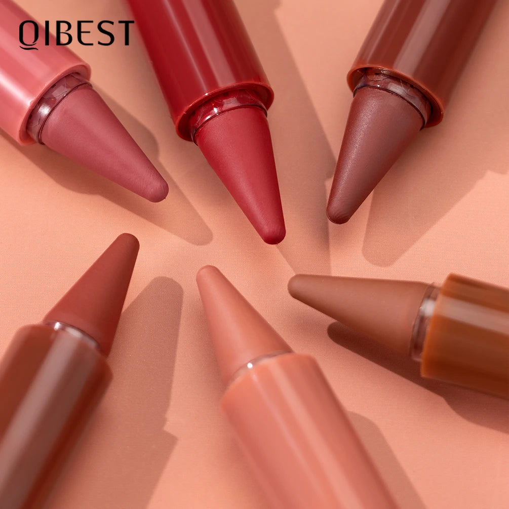 QiBest Matte Lip Liner – Waterproof, Long-Lasting Gradient