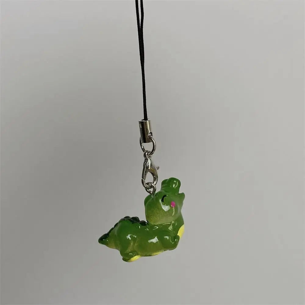 Jelly Sea Creature Phone Charms Blue Shark Sea Hare Black Whale Pink Axolotl Fish Phone Chain Cute Accessories Lanyard Keychain Oasis Select Crocodile