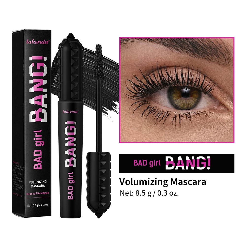 Lakerain 4D Waterproof Mascara – Volumizing & Lengthening