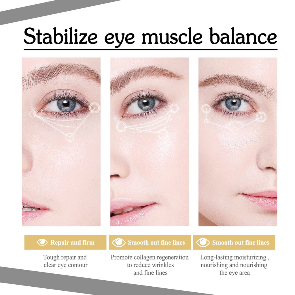 Firming Eye Gel Lighten Fine Lines Dark Circles Lifting Puffy Remover Eye Bags Anti-Puffiness Moisturizing Brightening Eye Care Oasis Select