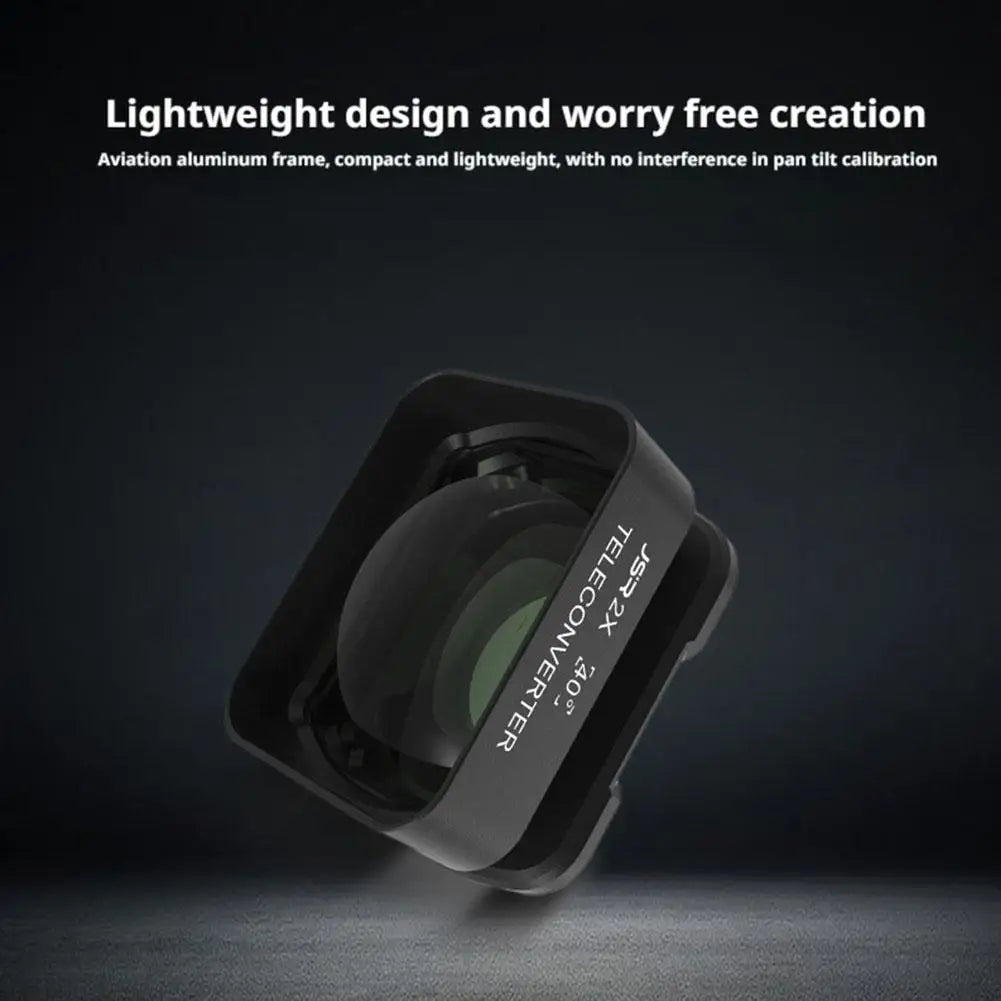DJI Osmo Pocket 3 Macro Zoom 2× Magnetic Teleconverter Lens