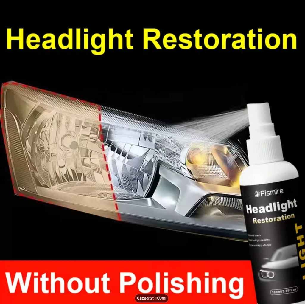 Ceramic Coating Headlight Restoration Fluid – No Sanding Headlight Restoration Fluid Oasis Select Default Title