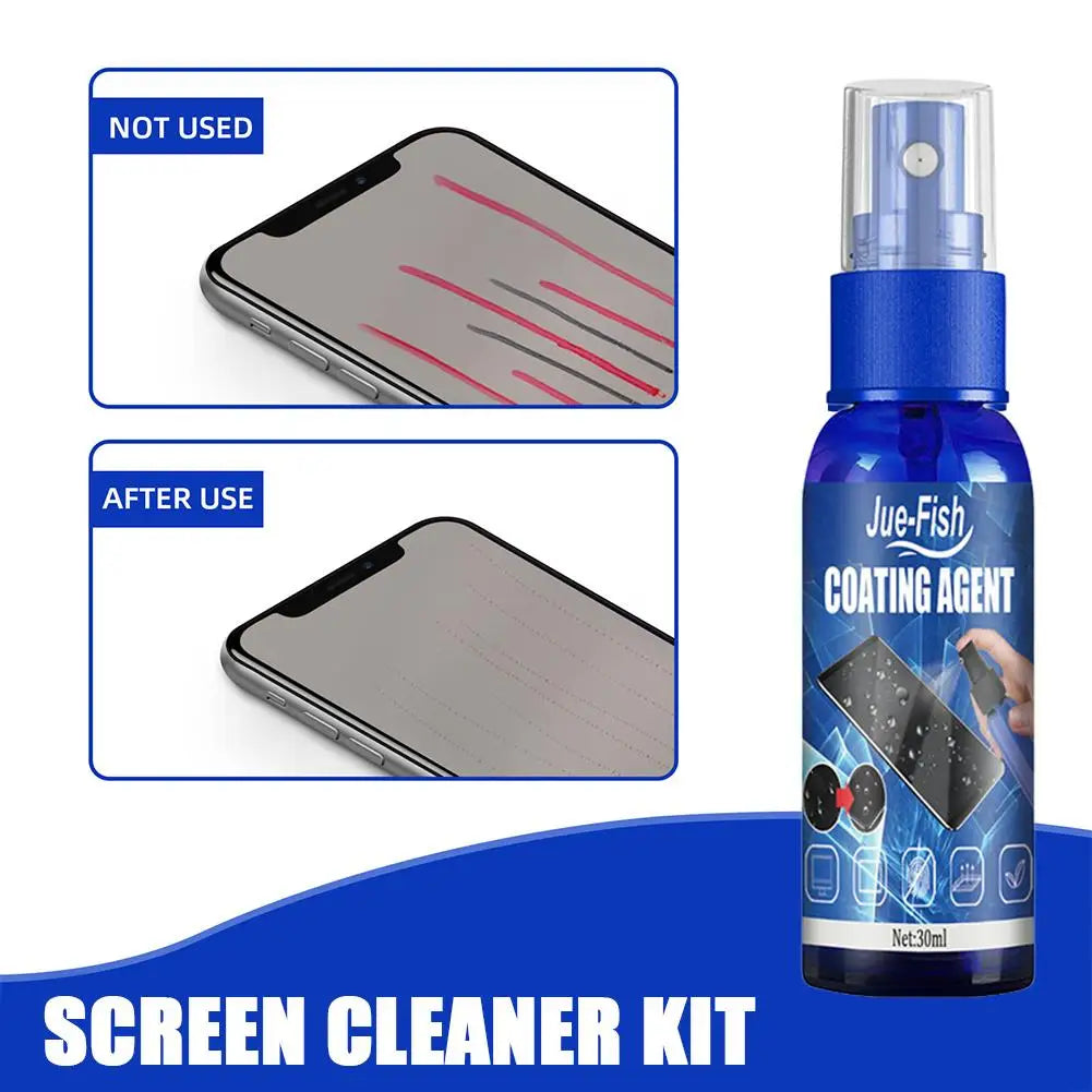 30ml Phone Screen Coating – Hydrophobic Anti-Fingerprint Liquid