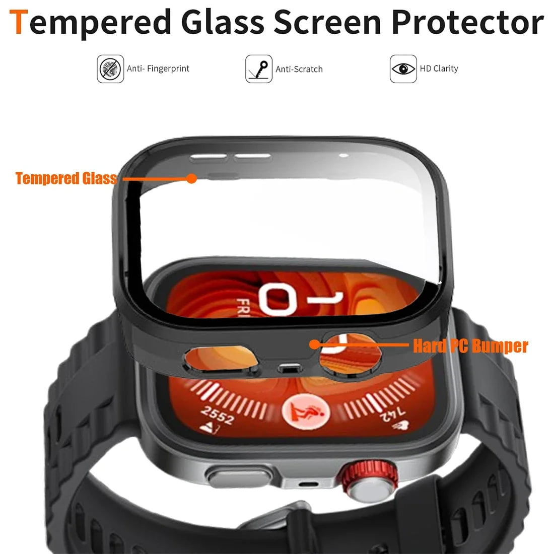 Huawei Watch Fit 4 / 4 Pro Tempered Glass & PC Case Cover Smartwatch Case Oasis Select