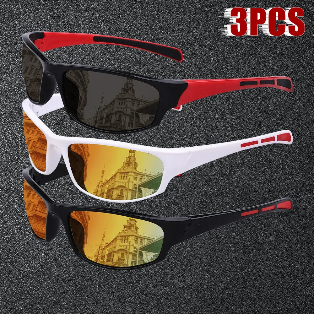 Man women Sunglasses Polarized UV Protection Cycling Glasses Suitable For Outdoor Sports Cycling Hiking Climbing Travel Fishing Oasis Select 99378-T