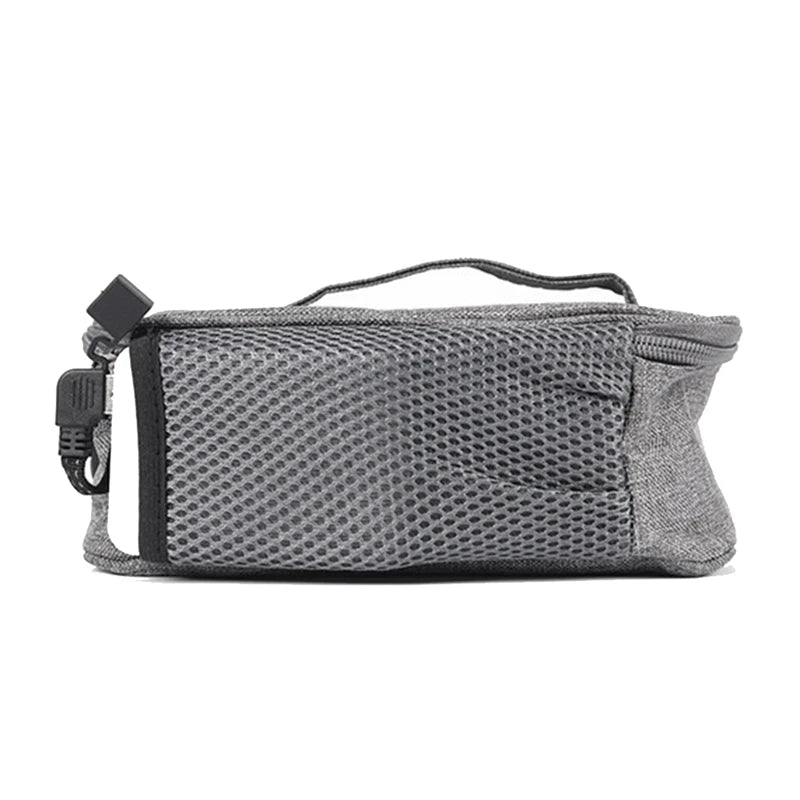 USB Portable Food Warmer Electric Lunch Box Bags Food Heating Bento Thermal Pouch Insulated Lunch Bag Without Display Durable Oasis Select