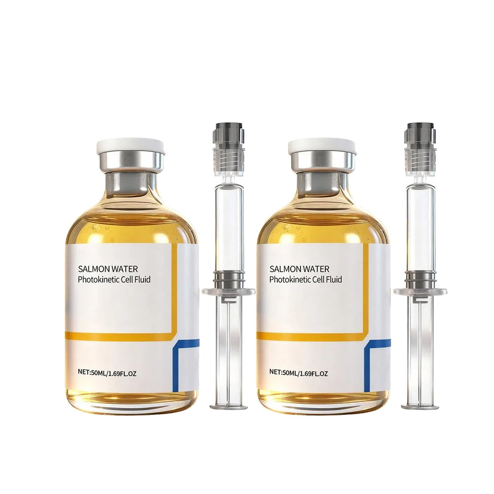 Korean Silk Collagen Essence Serum Deep Peptide Intensive Revitalizing Face Cream Anti-Wrinkle Firming Lifting Skin Care 40/50ml Oasis Select 50MLX2