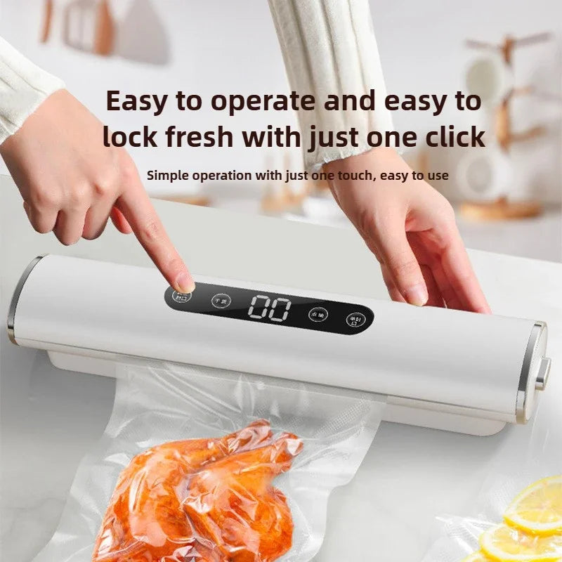 Professional Vacuum Sealer for Food Vacuumor for Products Kitchen Sealing Machine Cuisine Packaging Plastic Bag Sealant Oasis Select