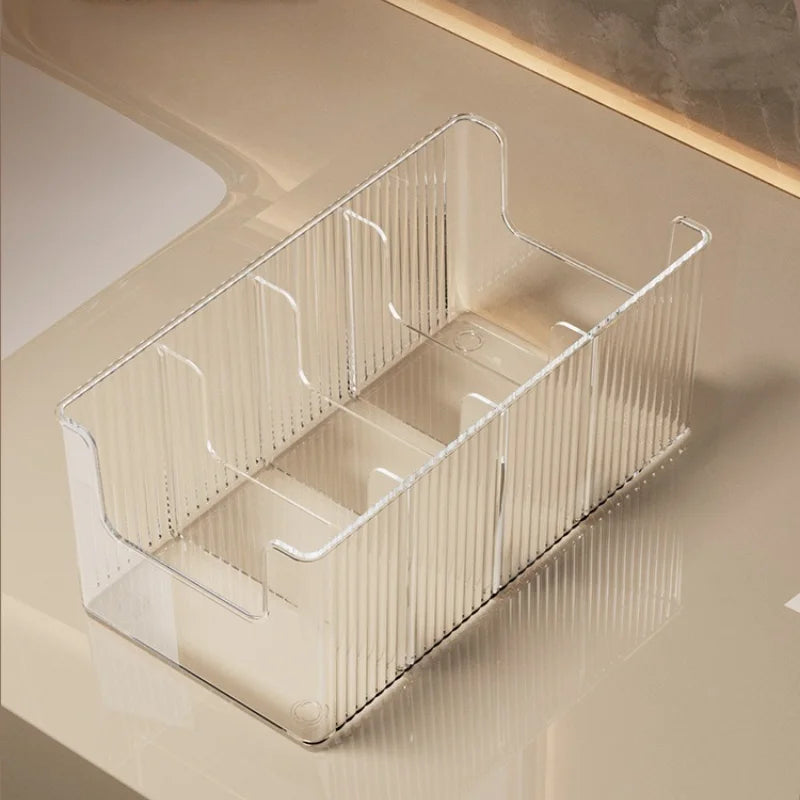 Medicine Storage Box With Dividers For Countertop Closet Office Home Emergency Supplies Holder Container Fridge Desk Oasis Select 1pc