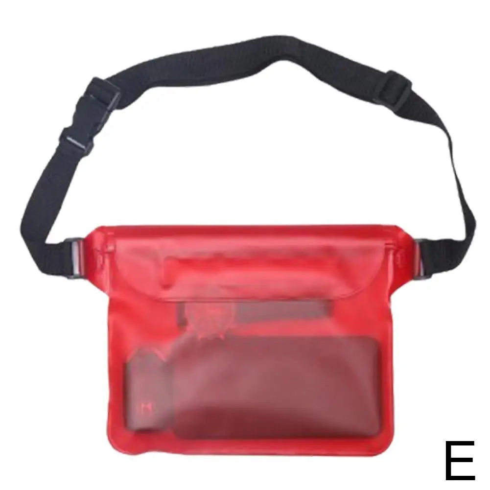 Waterproof Swimming Bag Sealing Drift Diving Waist Pack Skiing Underwater Phone Case Cover Dry Shoulder Bag For Beach Boat Sport Oasis Select E